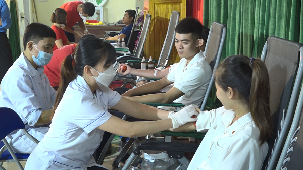 Ngày hội hiến máu tình nguyện huyện Sơn Dương năm 2022
