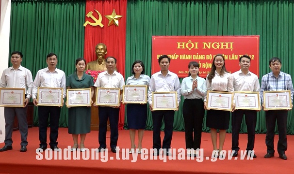 Hội nghị Ban chấp hành Đảng bộ huyện Sơn Dương lần thứ 12 mở rộng
