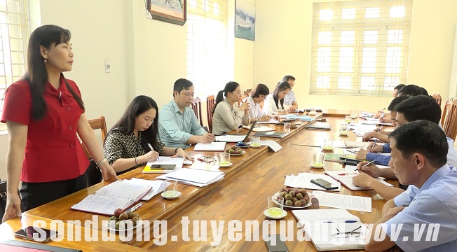 HĐND tỉnh giám sát tình hình tổ chức và hoạt động của HĐND tại xã Cấp Tiến