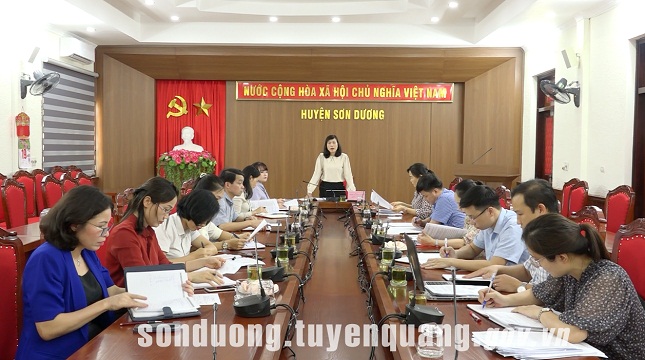Thường trực HĐND tỉnh giám sát tại huyện Sơn Dương