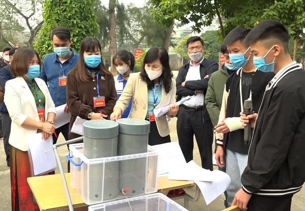 Sơn Dương tổ chức Cuộc thi Khoa học Kỹ thuật dành cho học sinh THCS 