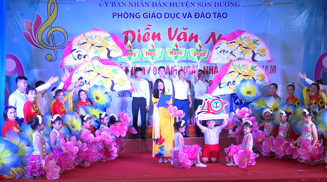 Hội diễn văn nghệ ngành Giáo dục huyện Sơn Dương