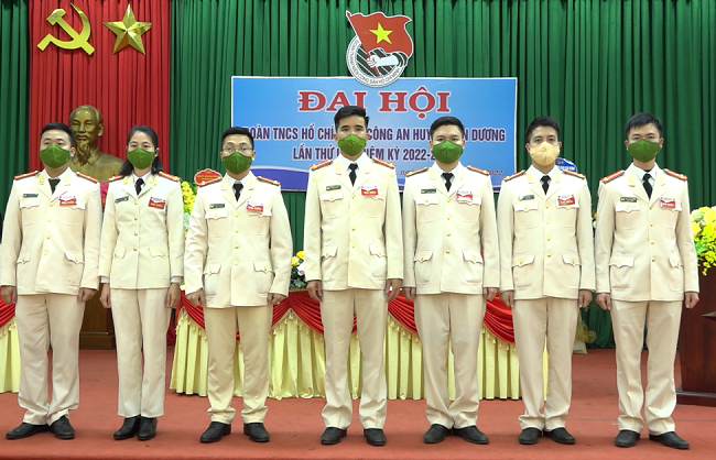 Đại hội Đoàn TNCS Hồ Chí Minh Công an huyện Sơn Dương lần thứ III nhiệm kỳ 2022-2027