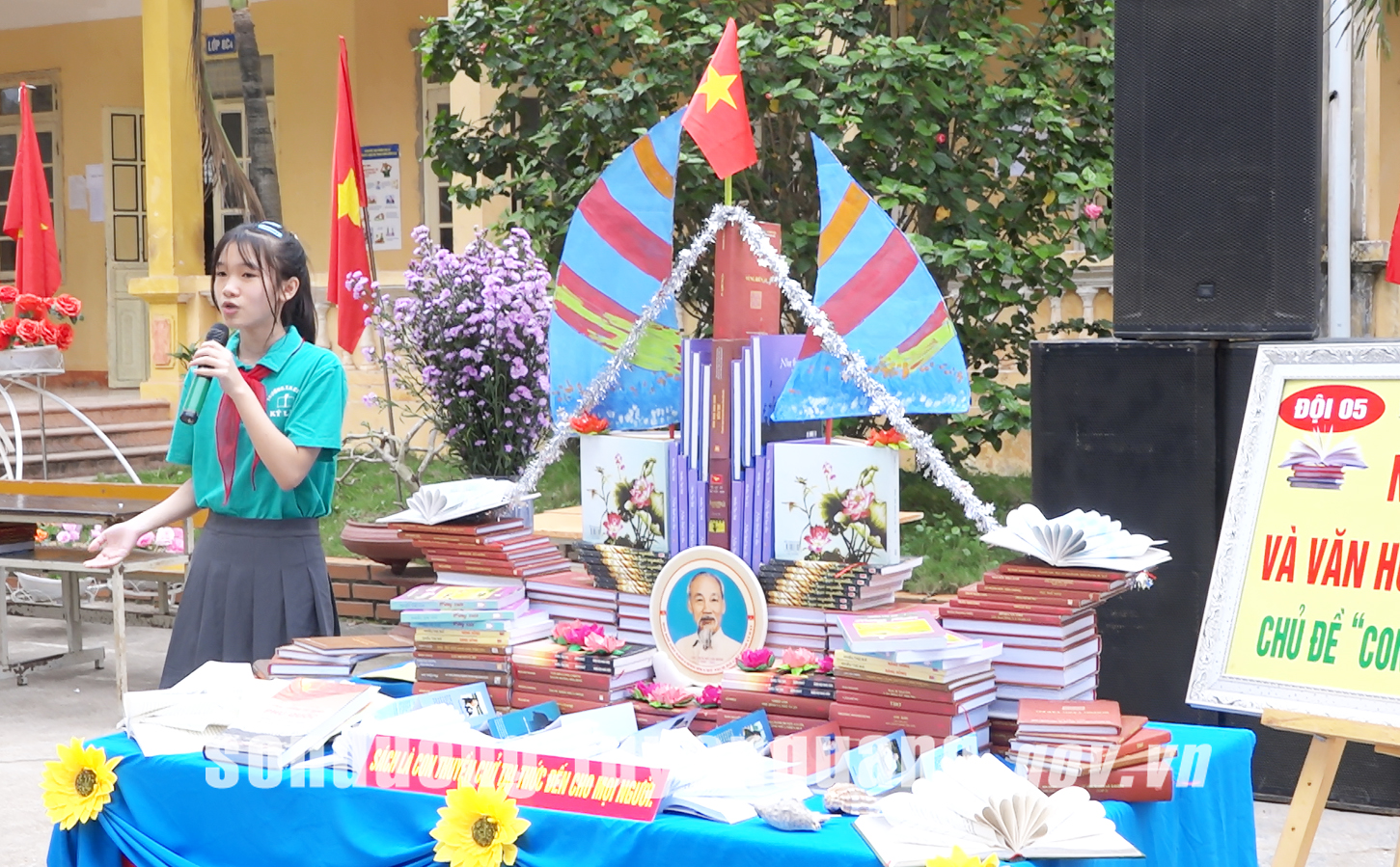 Sơn Dương tổ chức ngày sách và Văn hóa đọc Việt Nam năm 2023